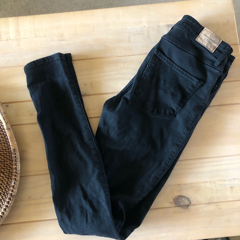 AF High waisted distressed skinny jeans